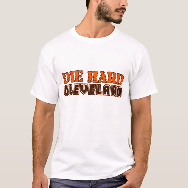 Die harten Cleveland-Logo-T - Shirt (Vorderseite)