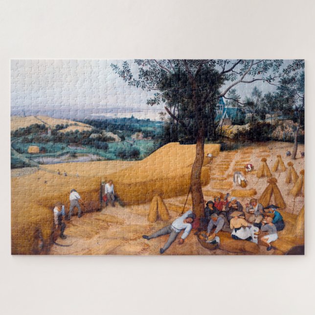 Die Harvesters, Pieter Bruegel (Horizontal)