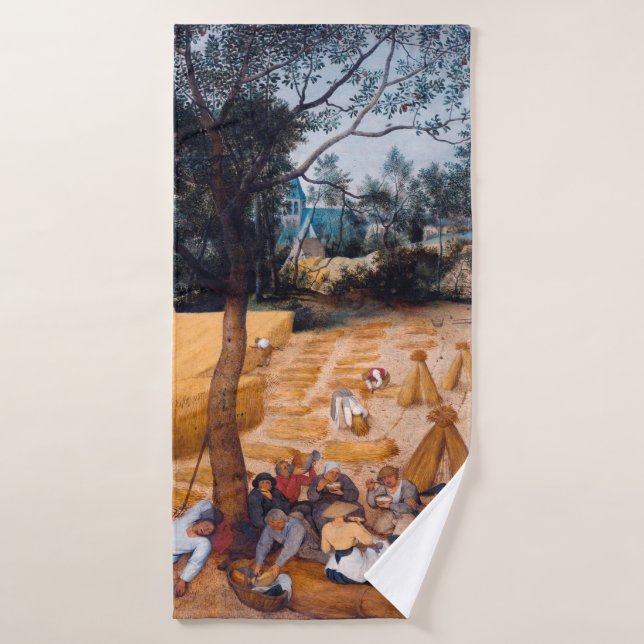 Die Harvesters, Pieter Bruegel Badehandtuch (Badehandtuch)