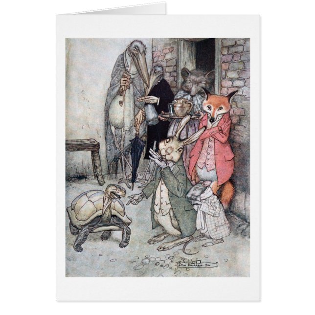 Die Hasen und die Schildkröte (Vorne)