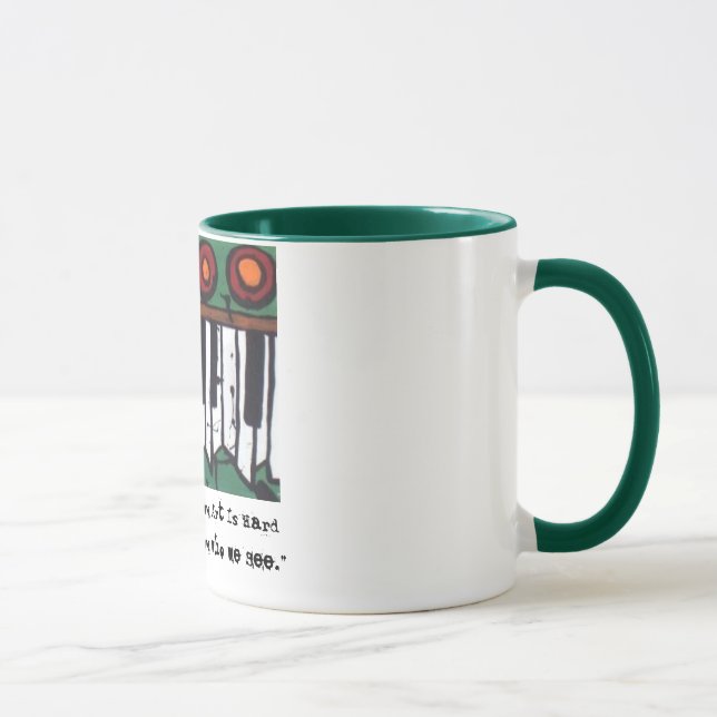 Die hässliche Organ-Kaffee-Tasse (Version 3) Tasse (Rechts)