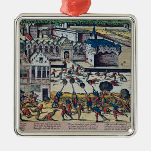 Die Haultepenne Wut im Jahre 1581 Silbernes Ornament