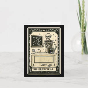 Die Hauptkarte des Tarots - Halloween Soky Gothic  Karte
