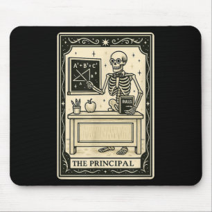 Die Hauptkarte des Tarots - Halloween Soky Gothic Mousepad