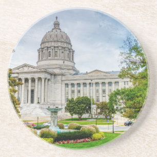 Die Hauptstadt von Missouri Getränkeuntersetzer