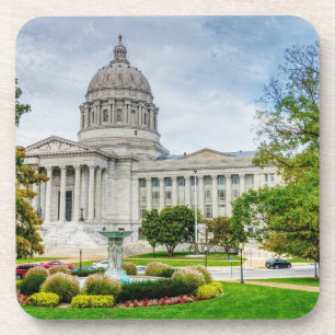 Die Hauptstadt von Missouri Getränkeuntersetzer