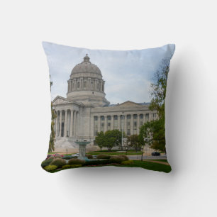Die Hauptstadt von Missouri Kissen