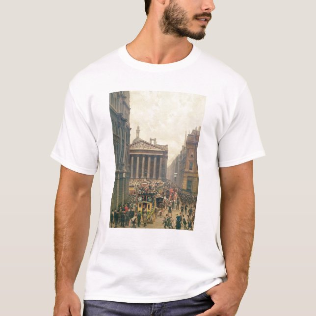 Die Hauptverkehrszeit durch den königlichen T-Shirt (Vorderseite)