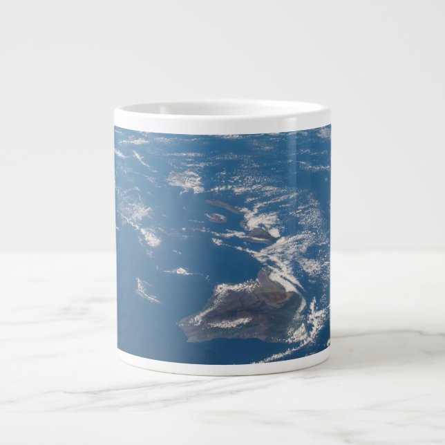 Die Hawaiianische Inselkette Jumbo-Tasse (Vorderseite)