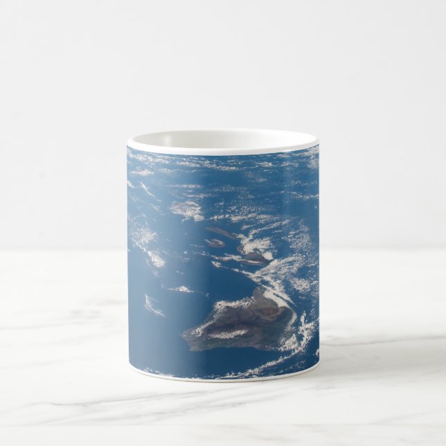 Die Hawaiianische Inselkette Kaffeetasse (Mittel)