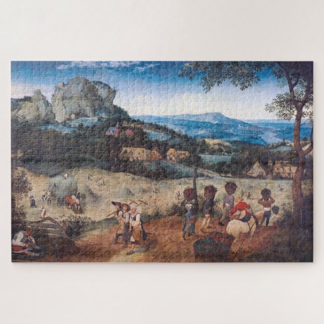 Die Haymaking, Pieter Bruegel (Horizontal)