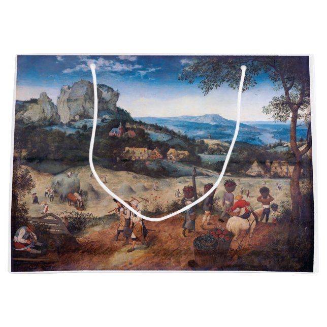 Die Haymaking, Pieter Bruegel Große Geschenktüte (Vorderseite)