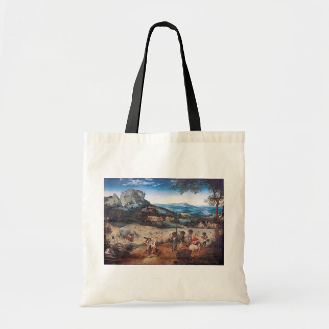 Die Haymaking, Pieter Bruegel Tragetasche (Vorne)