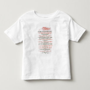 Die heilige Bibel, Vol. I., 1681 Kleinkind T-shirt