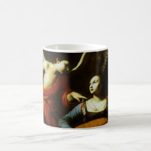 Die heilige Cäcilie und der Engel von Carlo Sarace Kaffeetasse