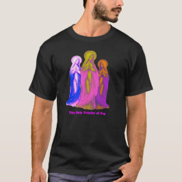 Die Heilige Dreifaltigkeit der bunter Pop-Madonnen T-Shirt