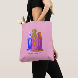Die Heilige Dreifaltigkeit der bunter Pop-Madonnen Tasche