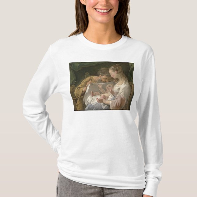 Die heilige Familie, 18. Jahrhundert T-Shirt (Vorderseite)