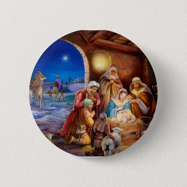 Die heilige Familie Button (Vorderseite)