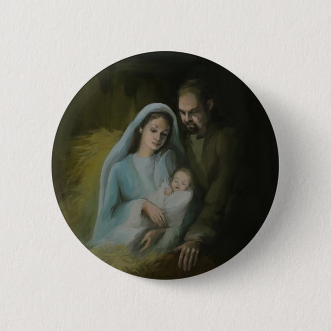 Die heilige Familie Button (Vorderseite)