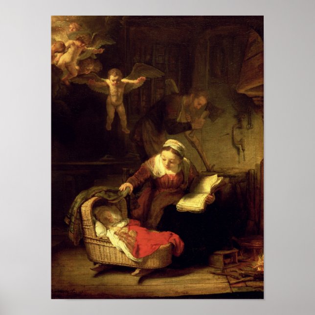 Die Heilige Familie, c.1645 Poster (Vorne)
