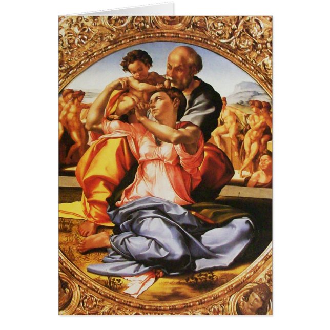 Die heilige Familie - der Doni Tondo (Vorne)