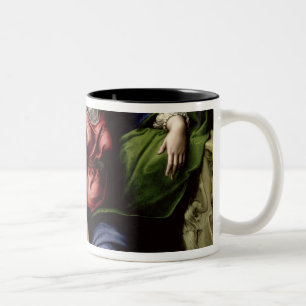 Die heilige Familie der Eiche, c.1518 Zweifarbige Tasse