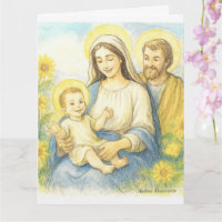 Die Heilige Familie - Geburt Jesu