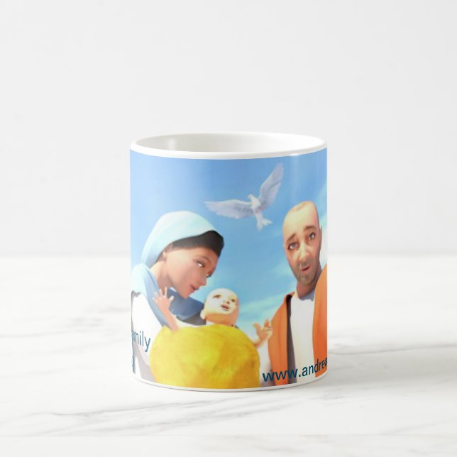 Die Heilige Familie - Geburt Kaffeetasse (Mittel)