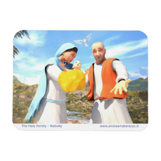 Die Heilige Familie - Geburt Magnet