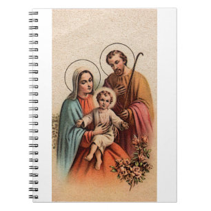 Die heilige Familie - Jesus, Mary und Joseph Notizblock