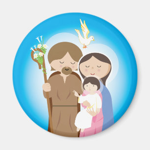 Die heilige Familie Magnet