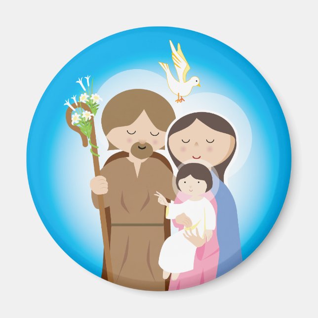 Die heilige Familie Magnet (Vorne)
