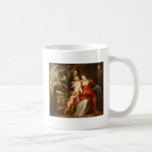 Die heilige Familie mit Heiligen Kaffeetasse