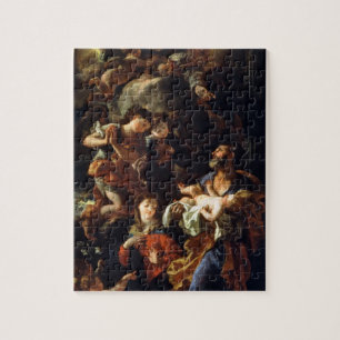 Die heilige Familie (Öl auf Leinwand)