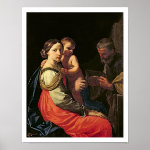 Die heilige Familie (Öl auf Leinwand) 2 Poster