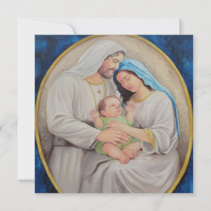 Die Heilige Familie: Porträt der göttlichen Liebe Einladung