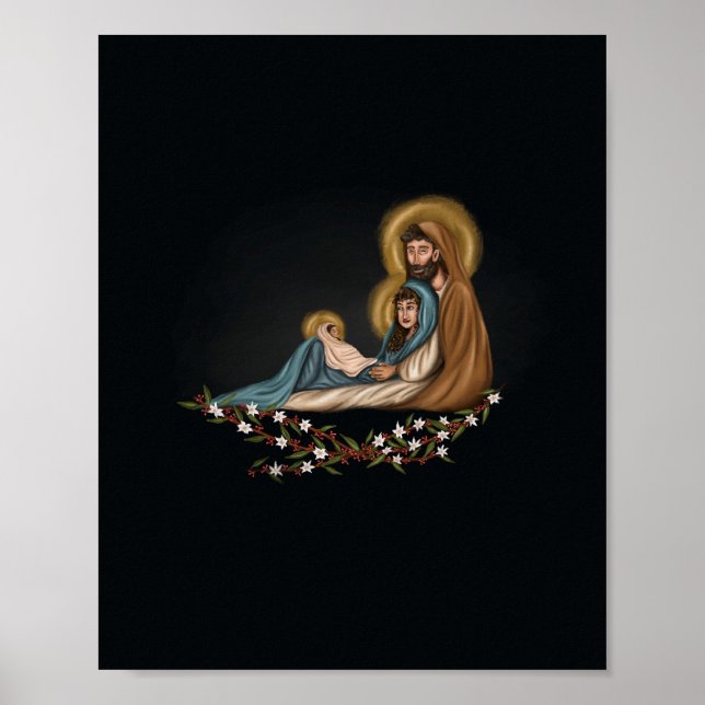 Die heilige Familie Poster (Vorne)