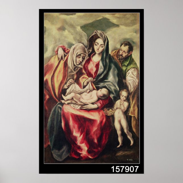 Die heilige Familie Poster (Vorne)