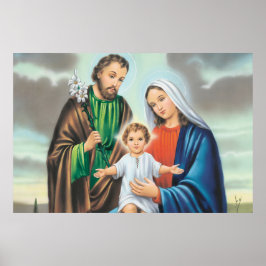 Die heilige Familie Poster