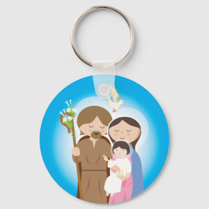Die heilige Familie Schlüsselanhänger