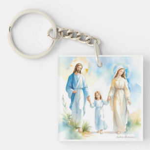 Die heilige Familie Schlüsselanhänger