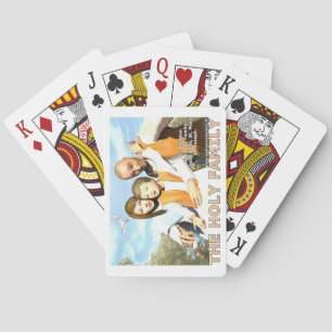 Die heilige Familie Spielkarten