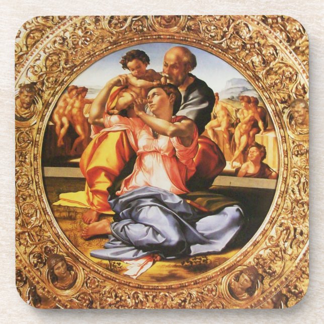 Die heilige Familie Untersetzer (Vorderseite)