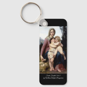 Die heilige Familie von Bouguereau Schlüsselanhänger