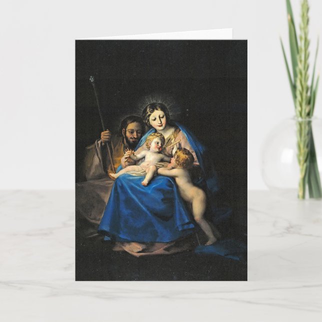 Die heilige Familie von Goya Karte (Vorderseite)