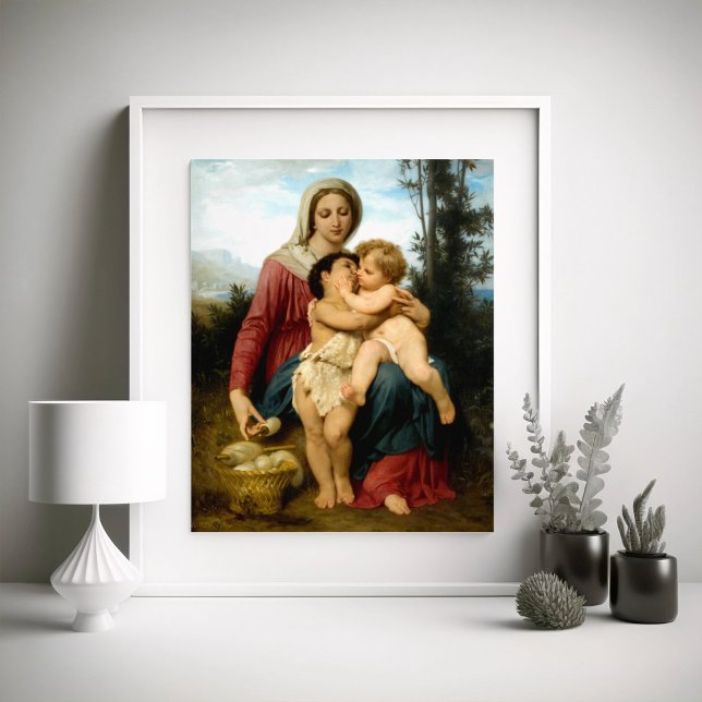 Die heilige Familie von William Bouguereau Poster (Von Creator hochgeladen)