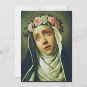 Die Heilige Rosa von Lima Der Engel von Peru Feine Einladung