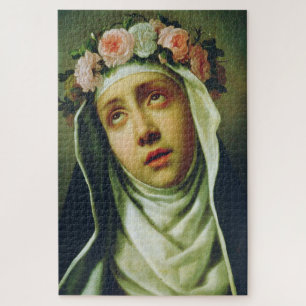Die Heilige Rosa von Lima Der Engel von Peru Kunst