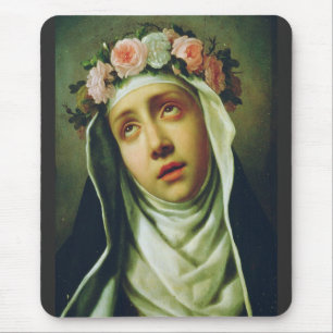 Die Heilige Rosa von Lima Der Engel von Peru Kunst Mousepad